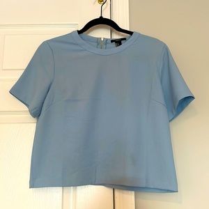 T-shirt Blouse in Light Blue